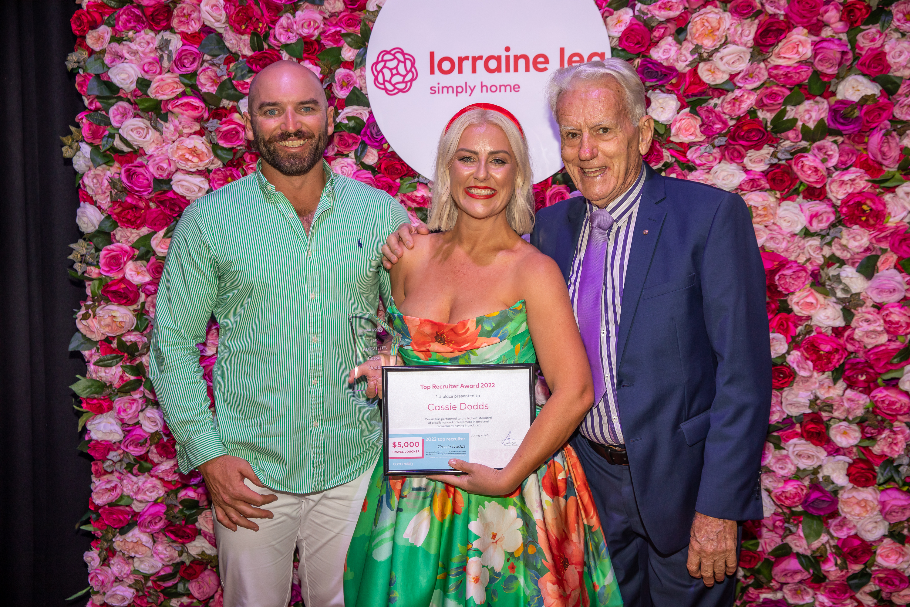 Col with friends from Lorraine Lea's party for kids with cancer