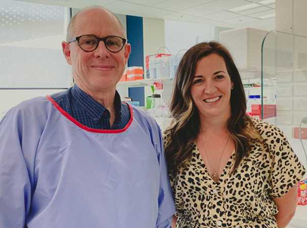 Professor Richard D'Andrea from The University of South Australia researches better outcomes for AML patients.