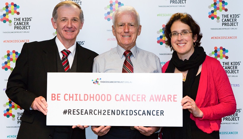 Professor Jennifer Byrne and Dr Luciano Dalla-Pozza from The Children's Hospital at Westmead are researching genetic mutations to develop a screening program to identify cancer risk and diagnosis.