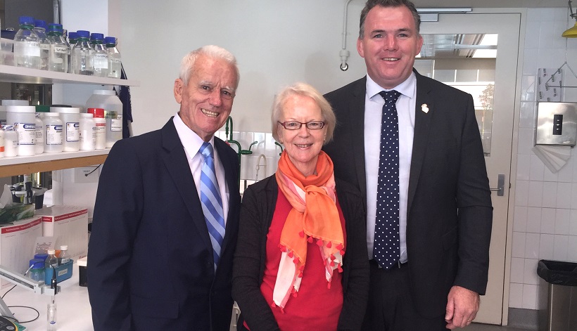 Professor Ursula Kees and Dr Rishi Kotecha from Telethon Kids Institute are researching the development of new treatments for iALL.