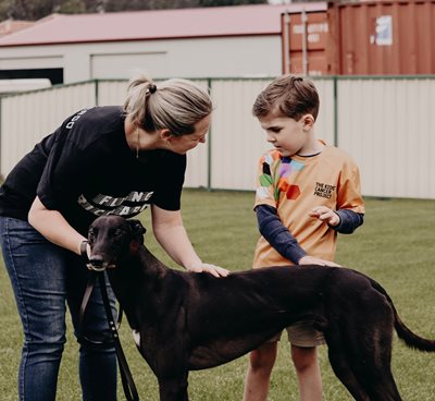 Baxter in his school uniform