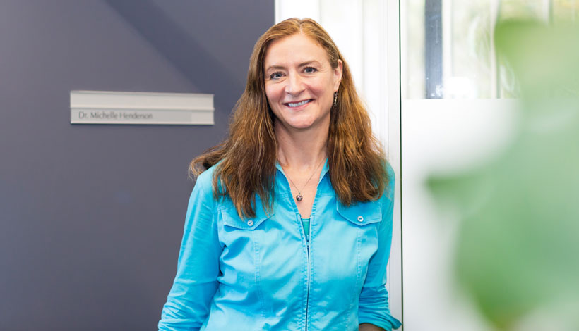 Dr Michelle Henderson from the University of NSW is researching treating leukaemia by targeting the NAD pathway.